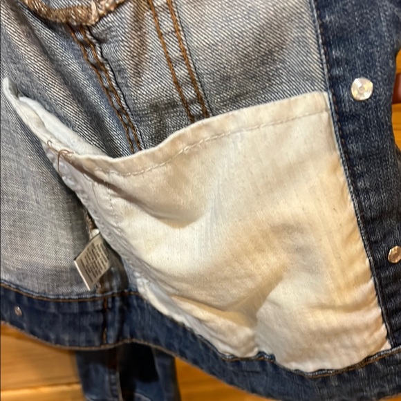 Stylus Blue Denim Jean Jacket Medium - Picture 5 of 16